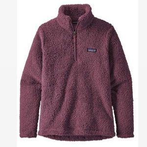 NWT PATAGONIA LOS GATOS 1/4 ZIP FLEECE in Light Balsamic, Size Medium.